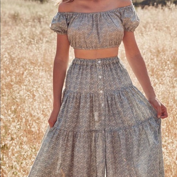 Christy Dawn set in black floral pattern size XS - Picture 8 of 8